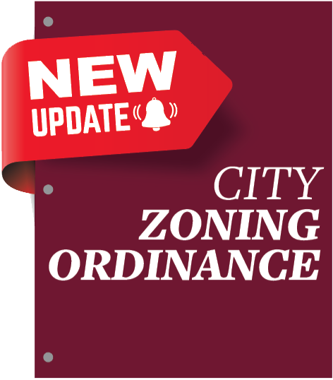 New update. City zoning ordinance