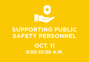 Supporting Public Safety Webinar Icon