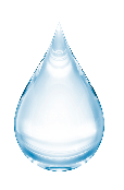 A drip of water