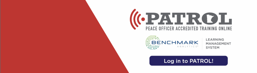 PATROL (peace officer training) program banner