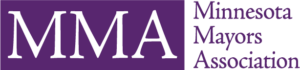 Purple MMA logo is shown to represent New Hope's Mayors Meetup