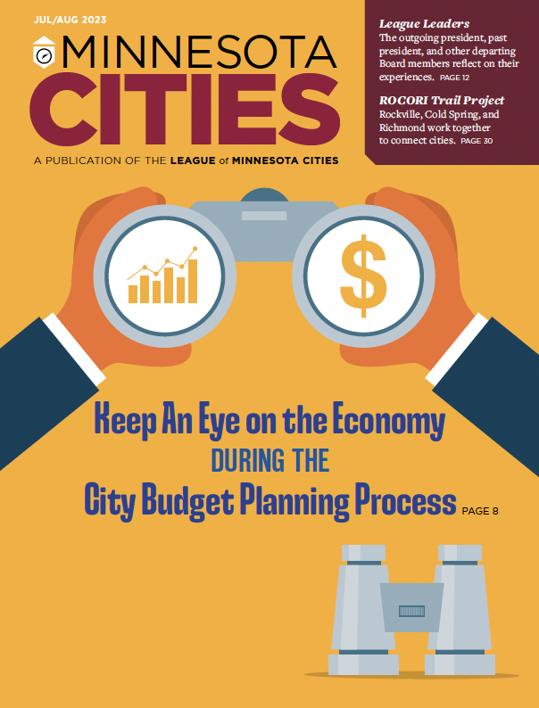 MN Cities Magazine Jul-Aug 2023 cover