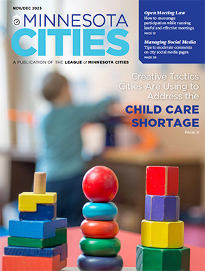 MN Cities magazine Nov-Dec 2023 cover