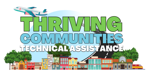 The Thriving Communities Technical Assistance logo is shown.