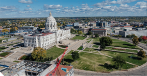 State Capitol aerial view