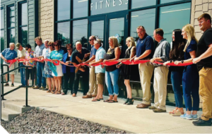 Ribbon cutting ceremony, Battle Lake, Minnesota