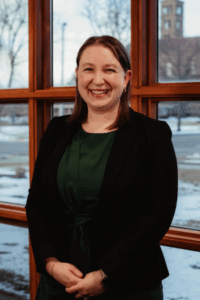 Headshot of Olivia City Administrator Elizabeth Torkelson