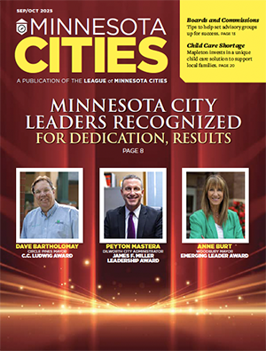 MN Cities Magazine cover sep-oct 2025