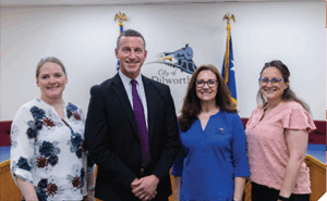 Civic leaders of Dilworth.