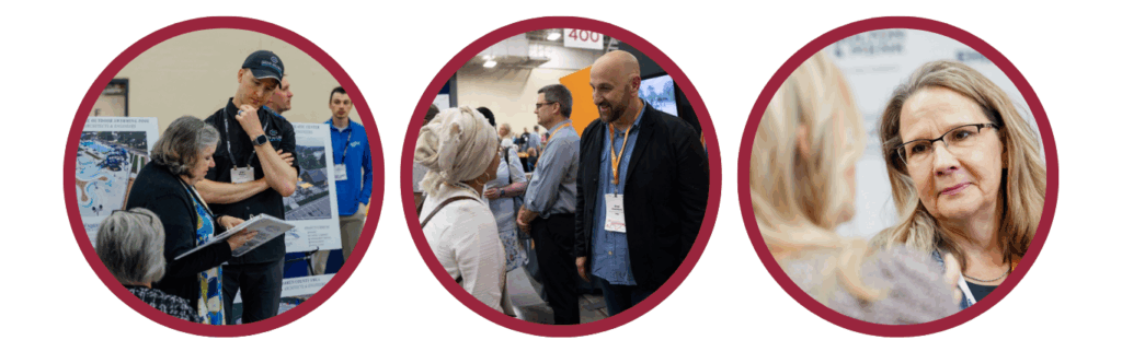 Attendees of the 2025 LMC Annual Conference Exhibit Hall