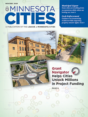 MN Cities Magazine-NovDec 2025 cover