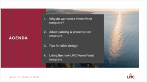 A Presentation screen.