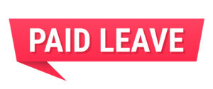 "Paid Leave" listed in red callout banner