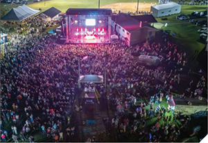 A large event and big crowd