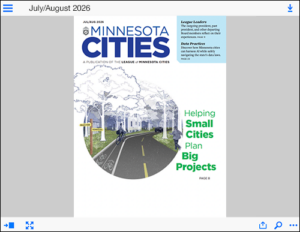 MN Cities magazine e-publication.
