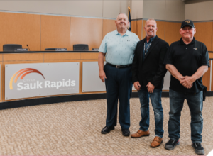 Three people from Sauk Rapids, Minnesota.