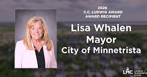 C.C. Ludwig Award video screen