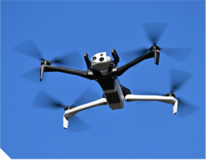 Drone in the sky.